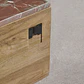 Velador Vireya flotante 40x30 cm en madera de mango - Miniatura 9