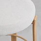 Taburete alto Kioara en chenilla - Miniatura 7