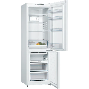 BOSCH Serie 2 Refrigerador combinado de libre instalación 186 x 60 cm Blanco, Total NoFrost · KGN36NWEA