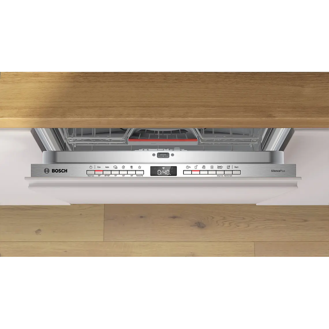 Bosch Serie 4 Lavavajillas totalmente integrable 60 cm Puerta deslizante · SMH4EVX08E 3