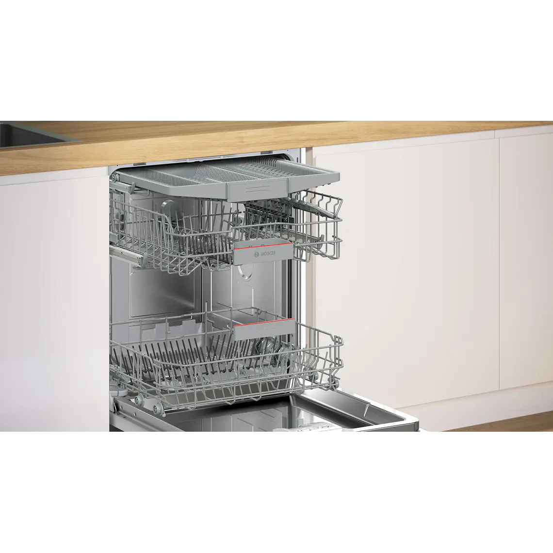 Bosch Serie 4 Lavavajillas totalmente integrable 60 cm Puerta deslizante · SMH4EVX08E 5