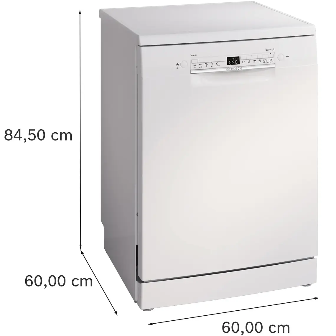 Bosch Serie 2 Lavavajillas de libre instalación 60 cm Blanco · SMS2HTW06E 4