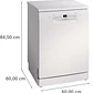 Bosch Serie 2 Lavavajillas de libre instalación 60 cm Blanco · SMS2HTW06E - Miniatura 4