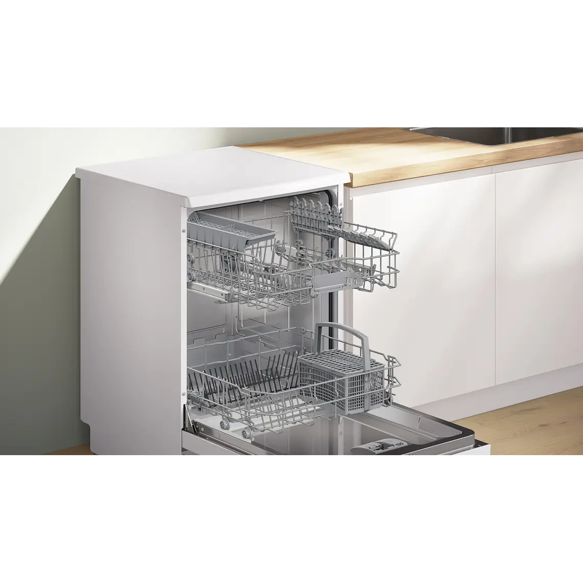 Bosch Serie 2 Lavavajillas de libre instalación 60 cm Blanco · SMS2HTW06E 6