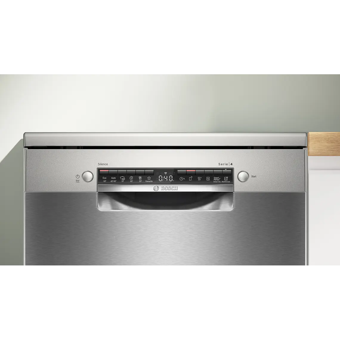 Bosch Serie 4 Lavavajillas de libre instalación 60 cm Acero antihuellas · SMS4HKI07E 3