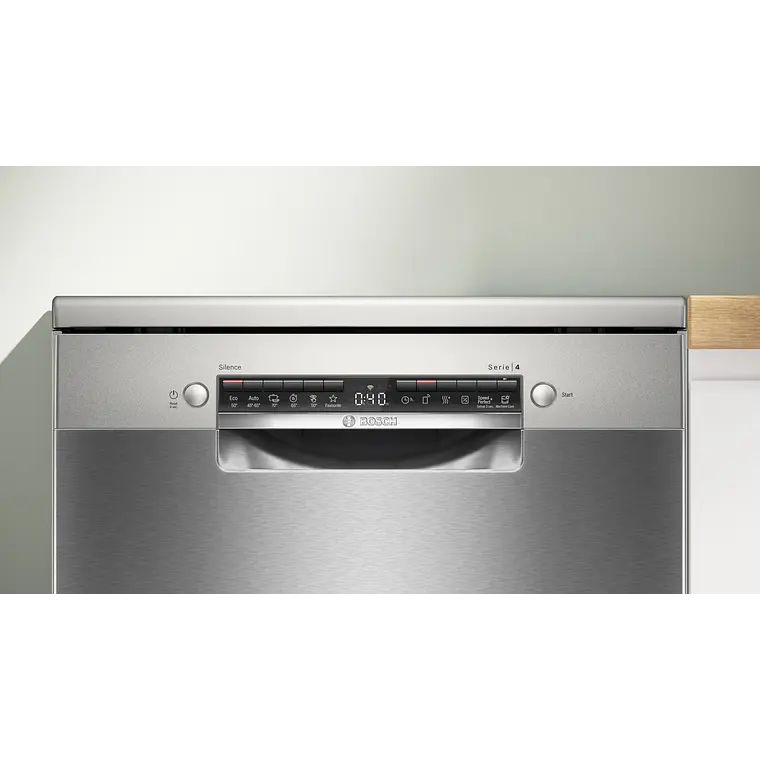 Bosch Serie 4 Lavavajillas de libre instalación 60 cm Acero antihuellas · SMS4HKI07E 3