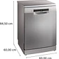 Bosch Serie 4 Lavavajillas de libre instalación 60 cm Acero antihuellas · SMS4HKI07E - Miniatura 4