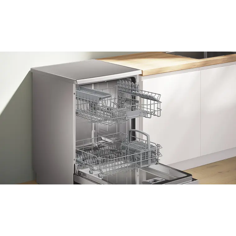 Bosch Serie 4 Lavavajillas de libre instalación 60 cm Acero antihuellas · SMS4HKI07E 6