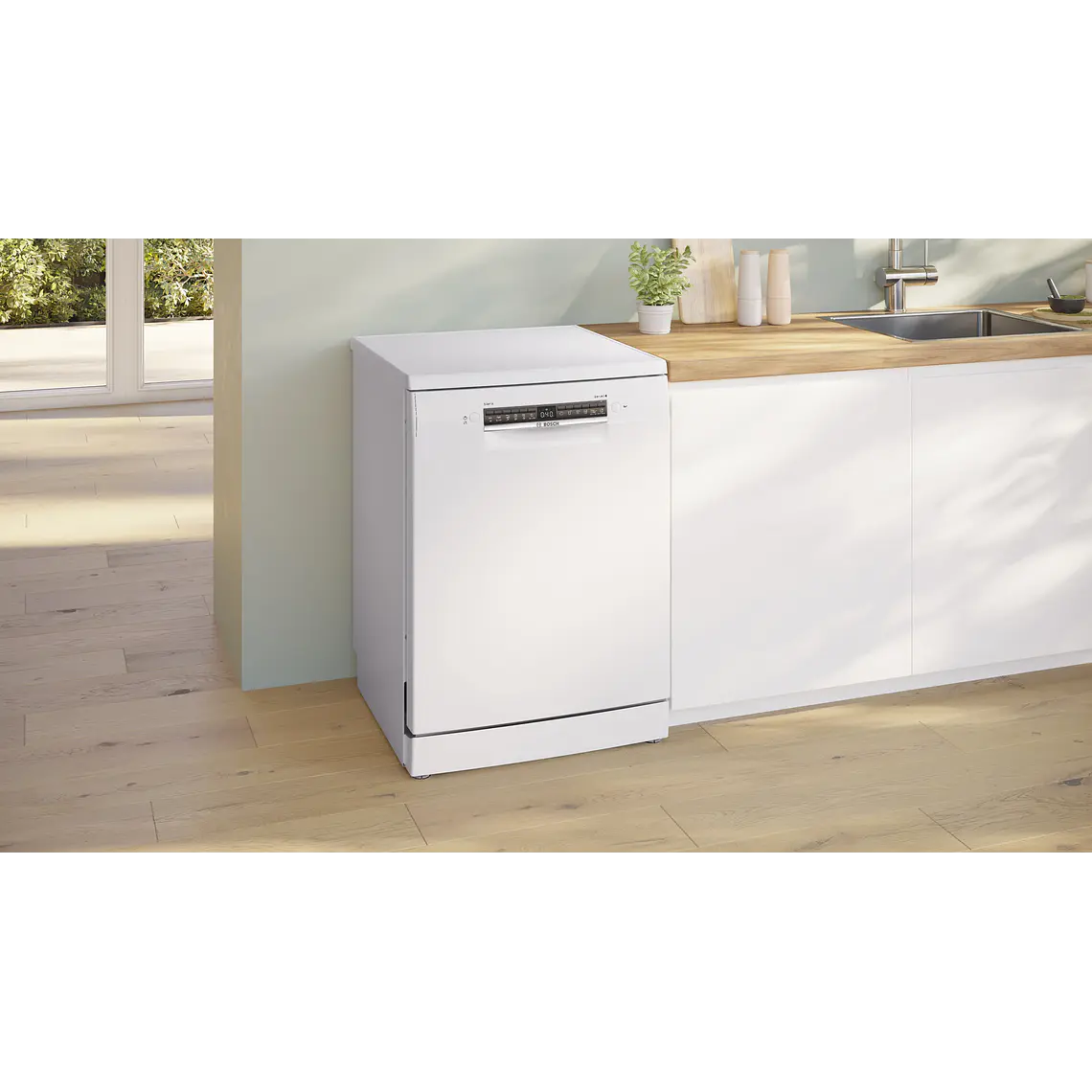 Bosch Serie 4 Lavavajillas de libre instalación 60 cm Blanco · SMS4HKW07E 2