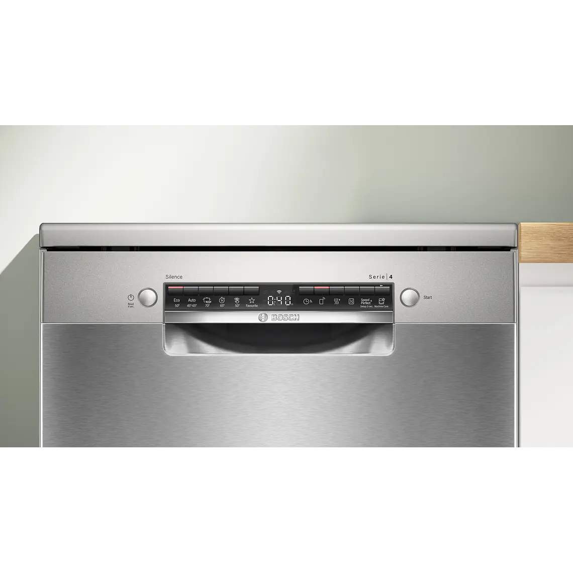 Bosch Serie 4 Lavavajillas de libre instalación 60 cm Acero antihuellas · SMS4HTI03E 3