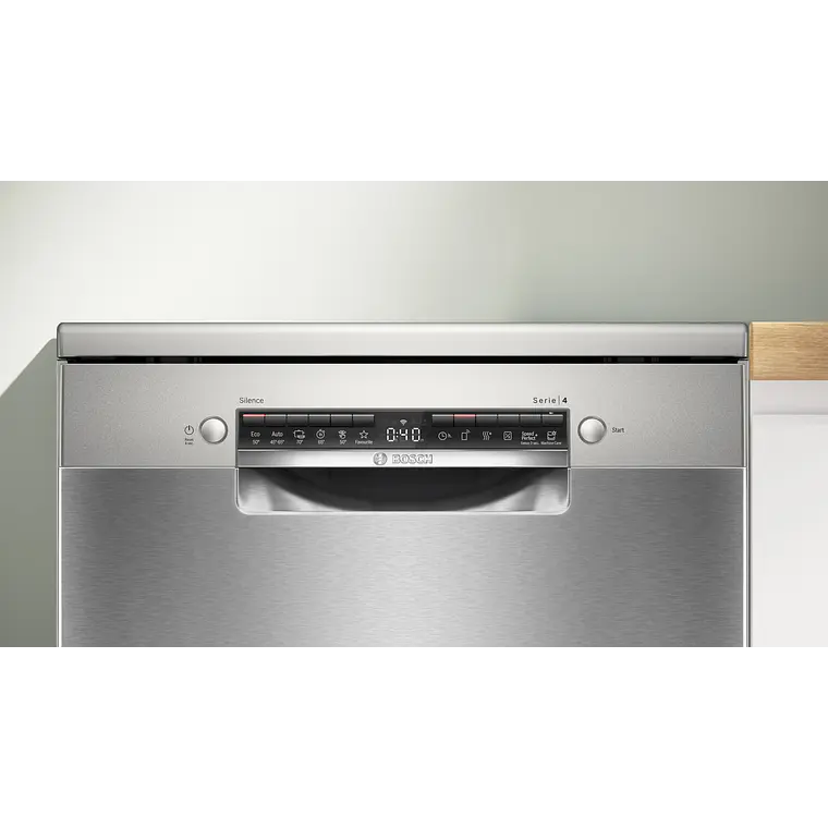 Bosch Serie 4 Lavavajillas de libre instalación 60 cm Acero antihuellas · SMS4HTI03E 3