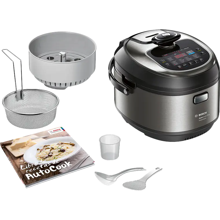Bosch Multiolla AutoCook de acero · MUC88B68ES 1