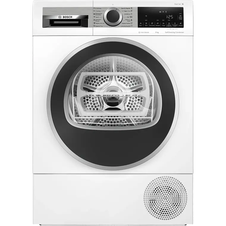 Bosch Serie 6 Secadora con bomba de calor 9 kg · WQG245A0ES 1