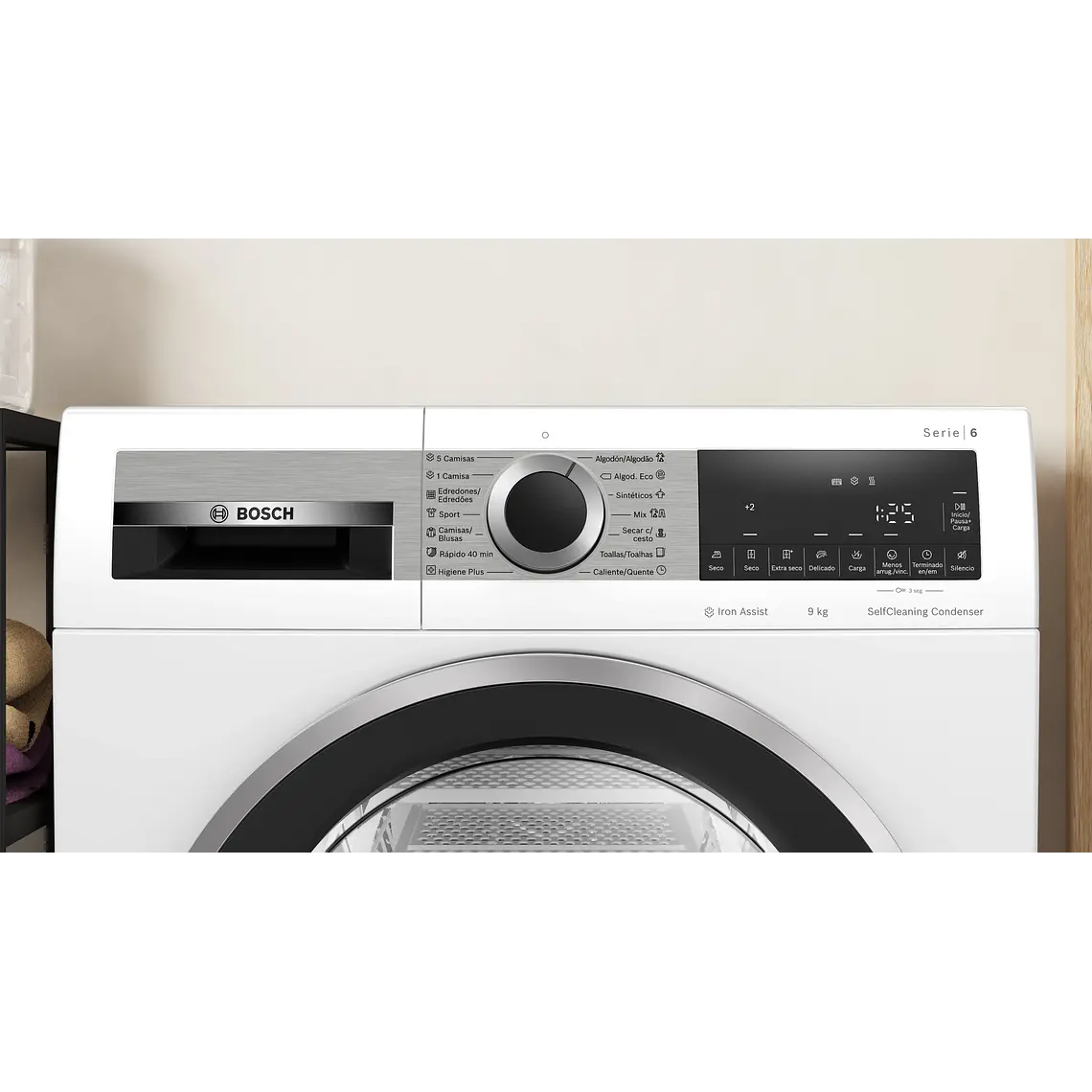 Bosch Serie 6 Secadora con bomba de calor 9 kg · WQG245A0ES 2