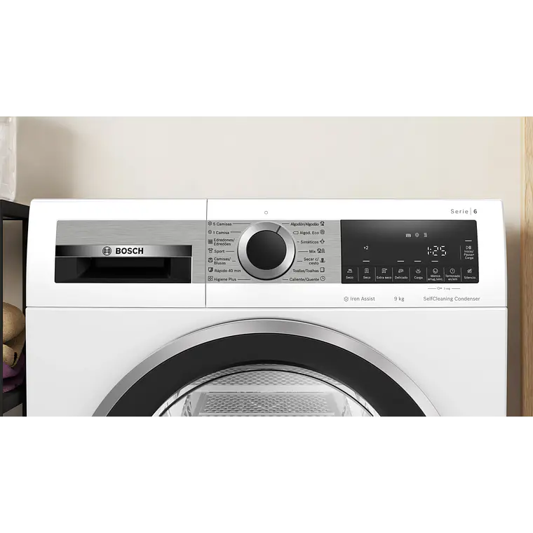 Bosch Serie 6 Secadora con bomba de calor 9 kg · WQG245A0ES 2