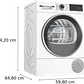 Bosch Serie 6 Secadora con bomba de calor 9 kg · WQG245A0ES - Miniatura 5
