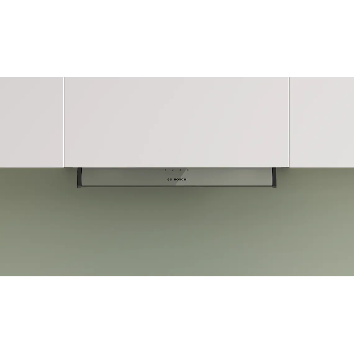Bosch Serie 4 Campana decorativa integrable 60 cm Cristal transparente, Negro mate · DBB65CC60 4