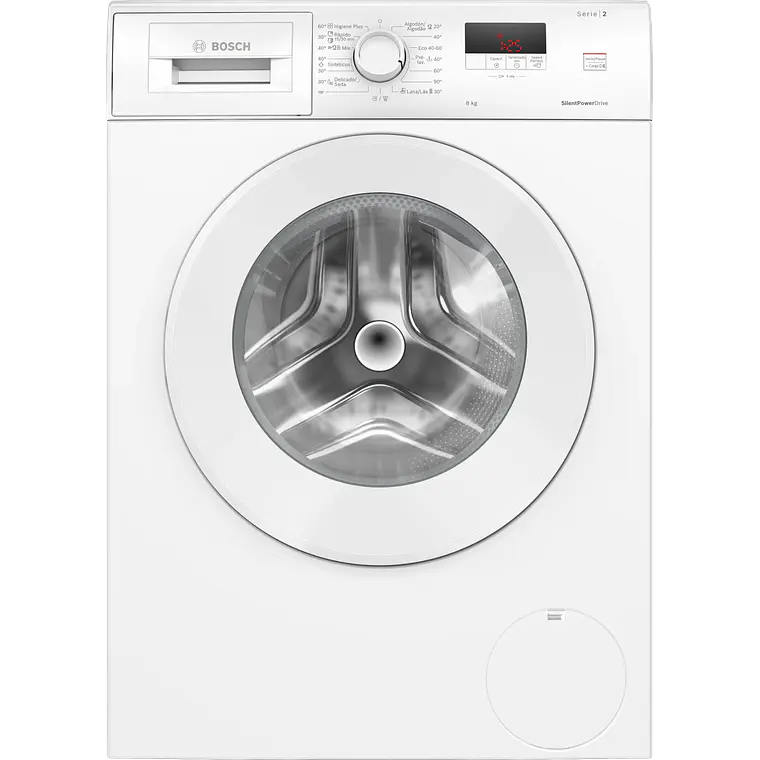 Bosch Serie 2 Lavadora de carga frontal 8 kg máx. 1200 rpm · WGE03200EP 1