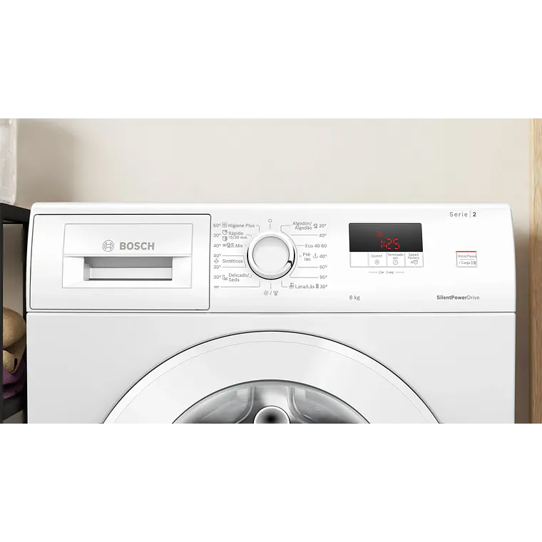 Bosch Serie 2 Lavadora de carga frontal 8 kg máx. 1200 rpm · WGE03200EP 2