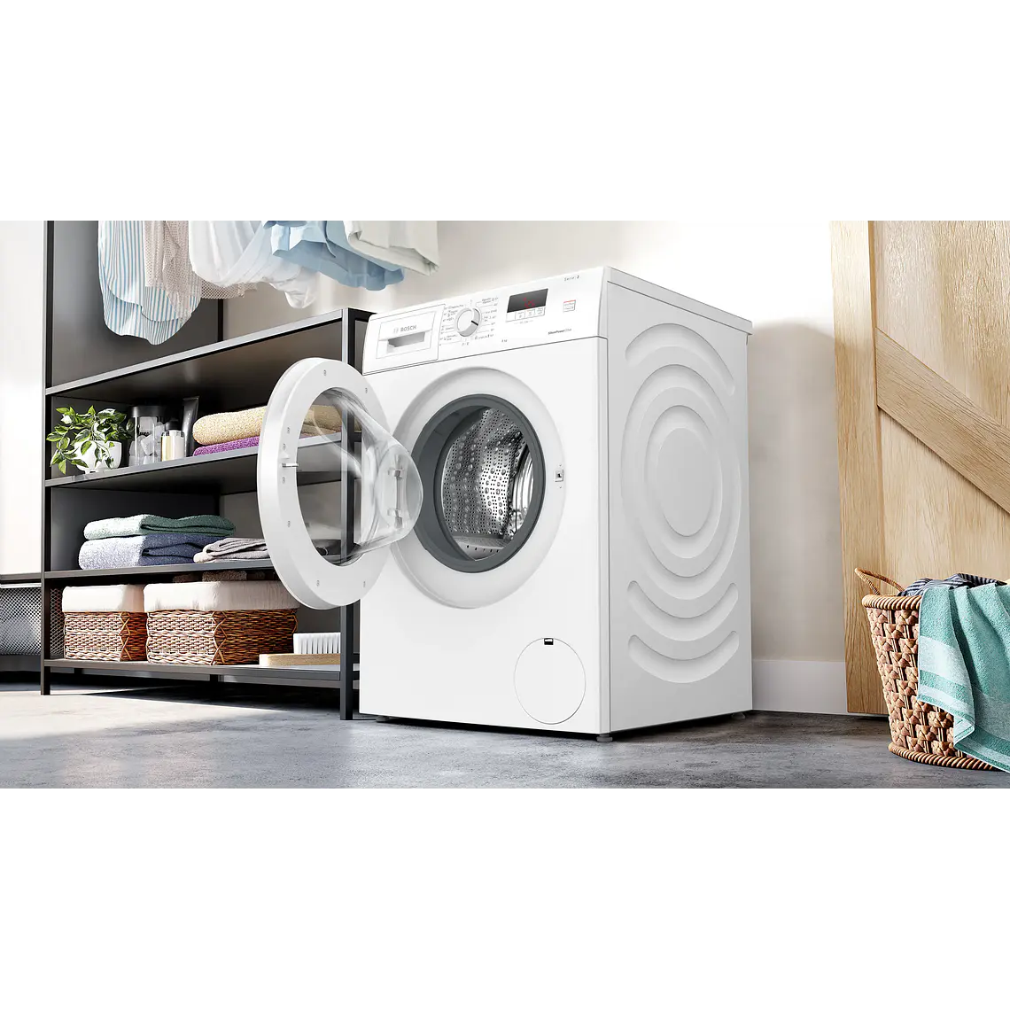 Bosch Serie 2 Lavadora de carga frontal 8 kg máx. 1200 rpm · WGE03200EP 4