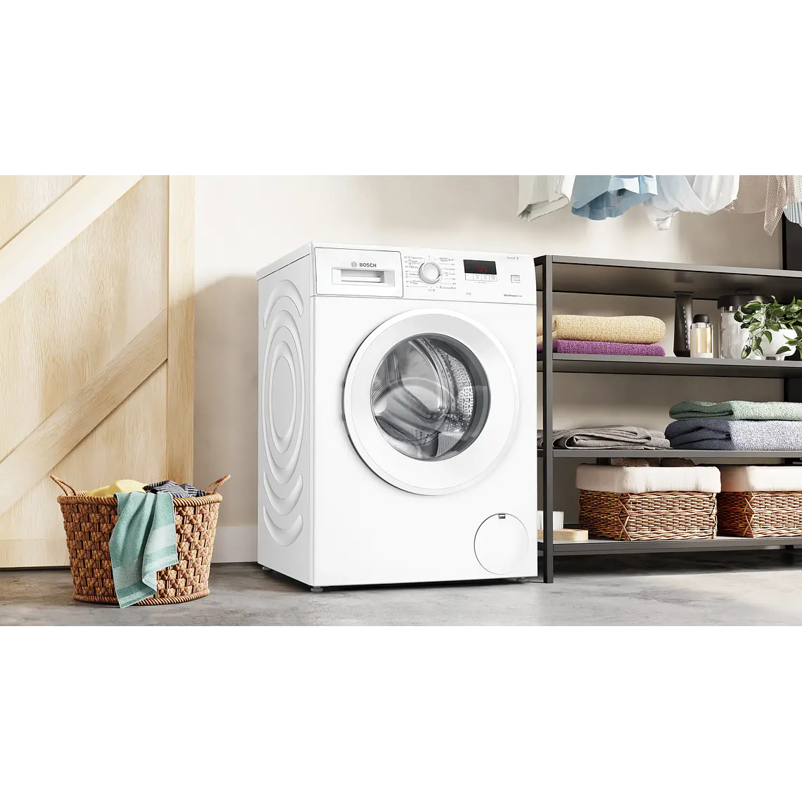 Bosch Serie 2 Lavadora de carga frontal 8 kg máx. 1200 rpm · WGE03200EP 5