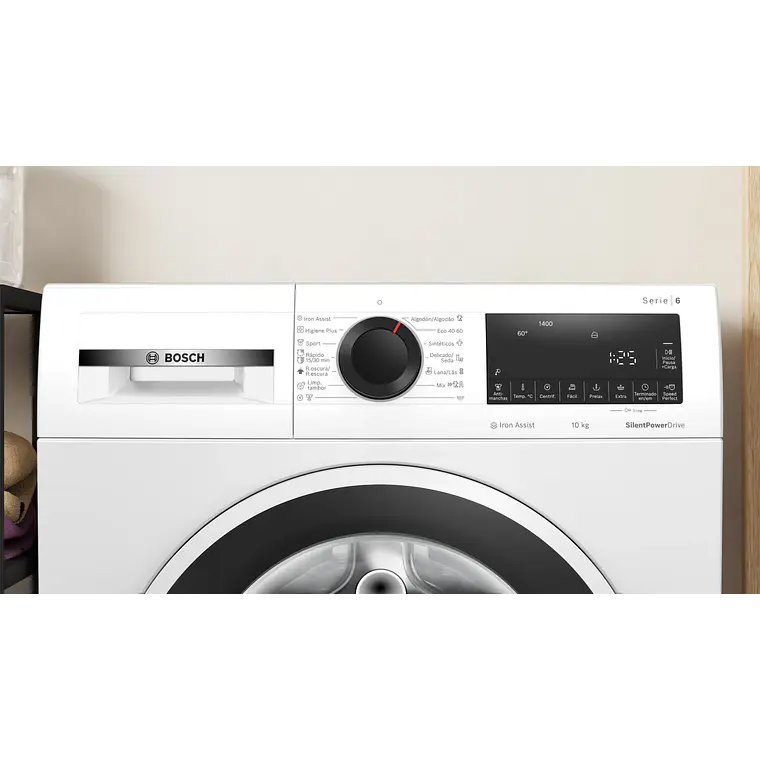 Bosch Serie 6 Lavadora de carga frontal 10 kg máx. 1400 rpm · WGG254ZBES 2