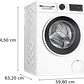 Bosch Serie 6 Lavadora de carga frontal 10 kg máx. 1400 rpm · WGG254ZBES - Miniatura 7