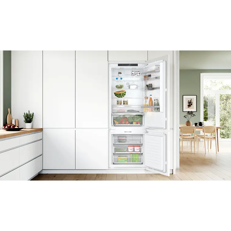 Bosch Serie 6 Refrigerador combi integrable 193.5 x 70.8 cm Cierre SoftClose con puerta fija · KBN96ADD0 2