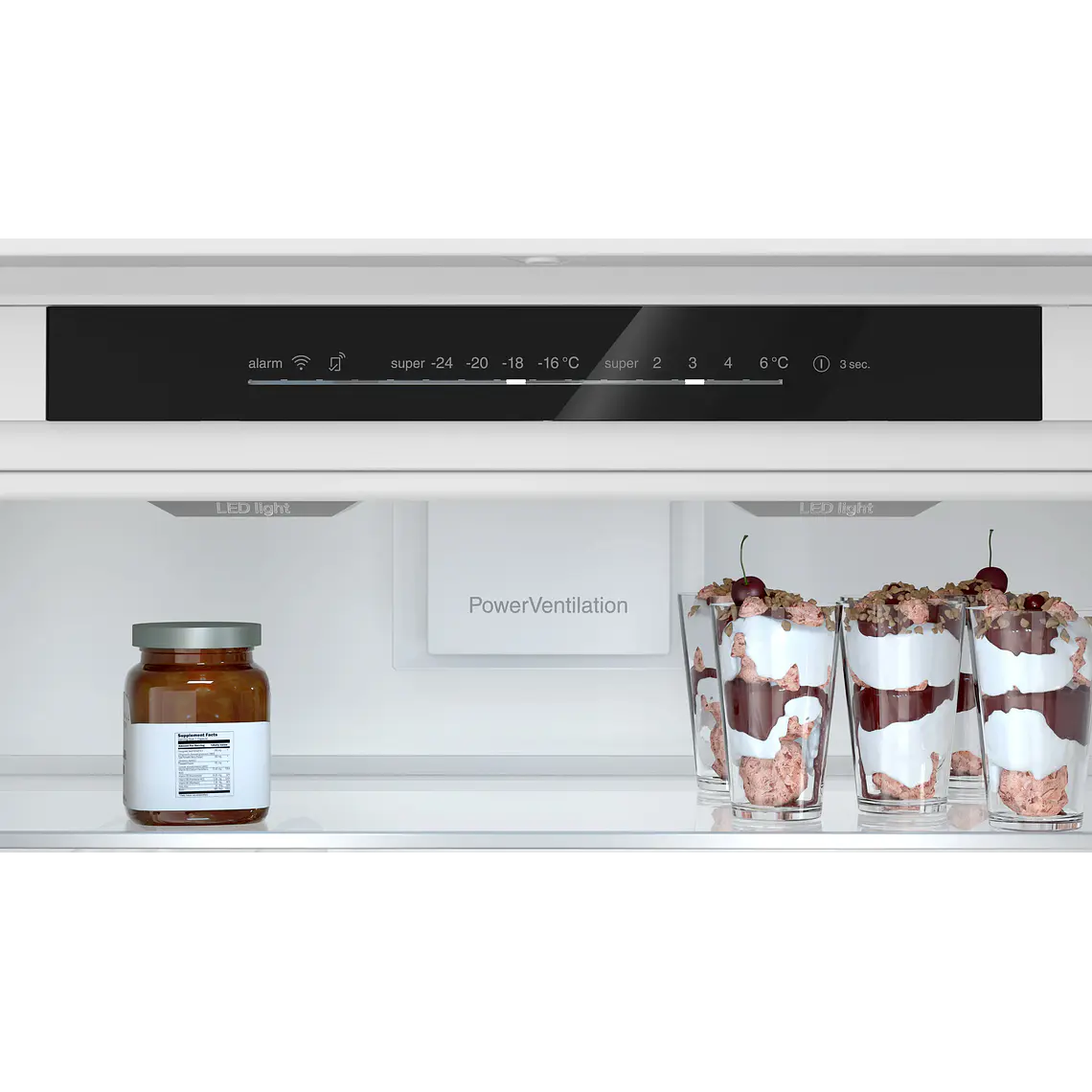 Bosch Serie 6 Refrigerador combi integrable 193.5 x 70.8 cm Cierre SoftClose con puerta fija · KBN96ADD0 3