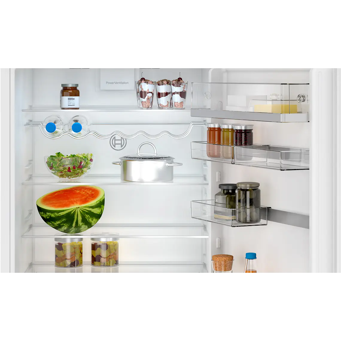 Bosch Serie 6 Refrigerador combi integrable 193.5 x 70.8 cm Cierre SoftClose con puerta fija · KBN96ADD0 4