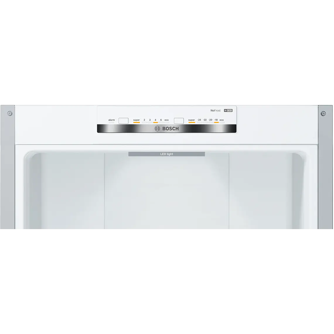 BOSCH Serie 4 Refrigerador combinado de libre instalación 203 x 60 cm Acero inoxidable · KGN39VIDB 3