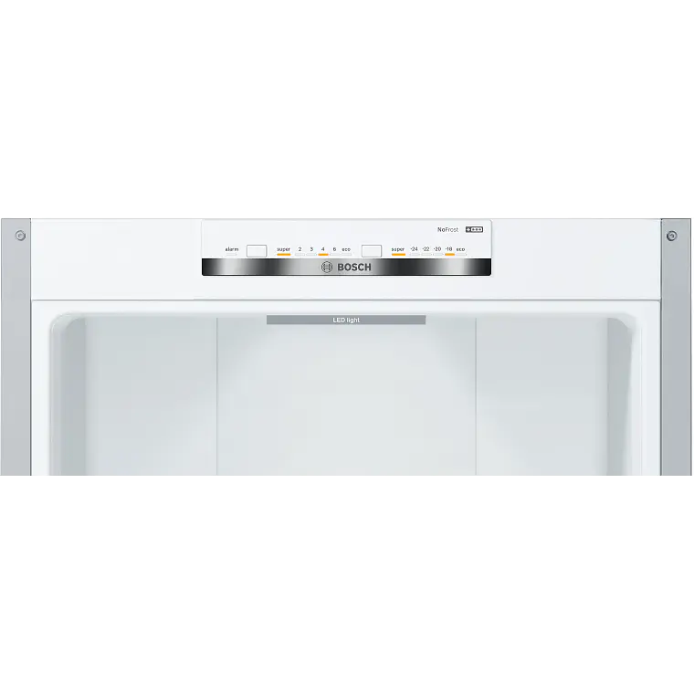 BOSCH Serie 4 Refrigerador combinado de libre instalación 203 x 60 cm Acero inoxidable · KGN39VIDB 3