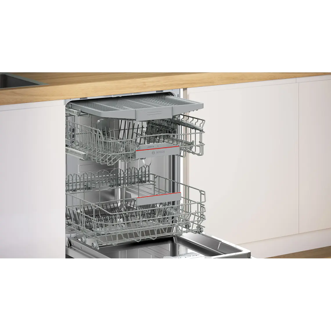 Bosch Serie 4 Lavaplatos totalmente integrable 60 cm · SMV4ECX28E 5