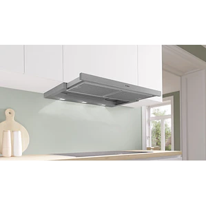 BOSCH Serie 4 Campana telescópica 90 cm Plateado · DFS097A51