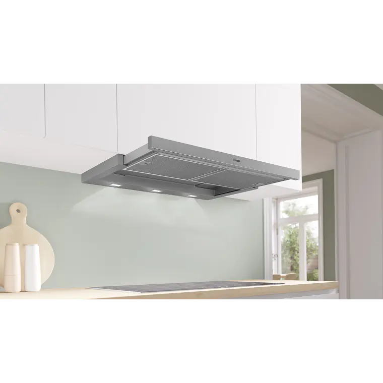 BOSCH Serie 4 Campana telescópica 90 cm Plateado · DFS097A51 2