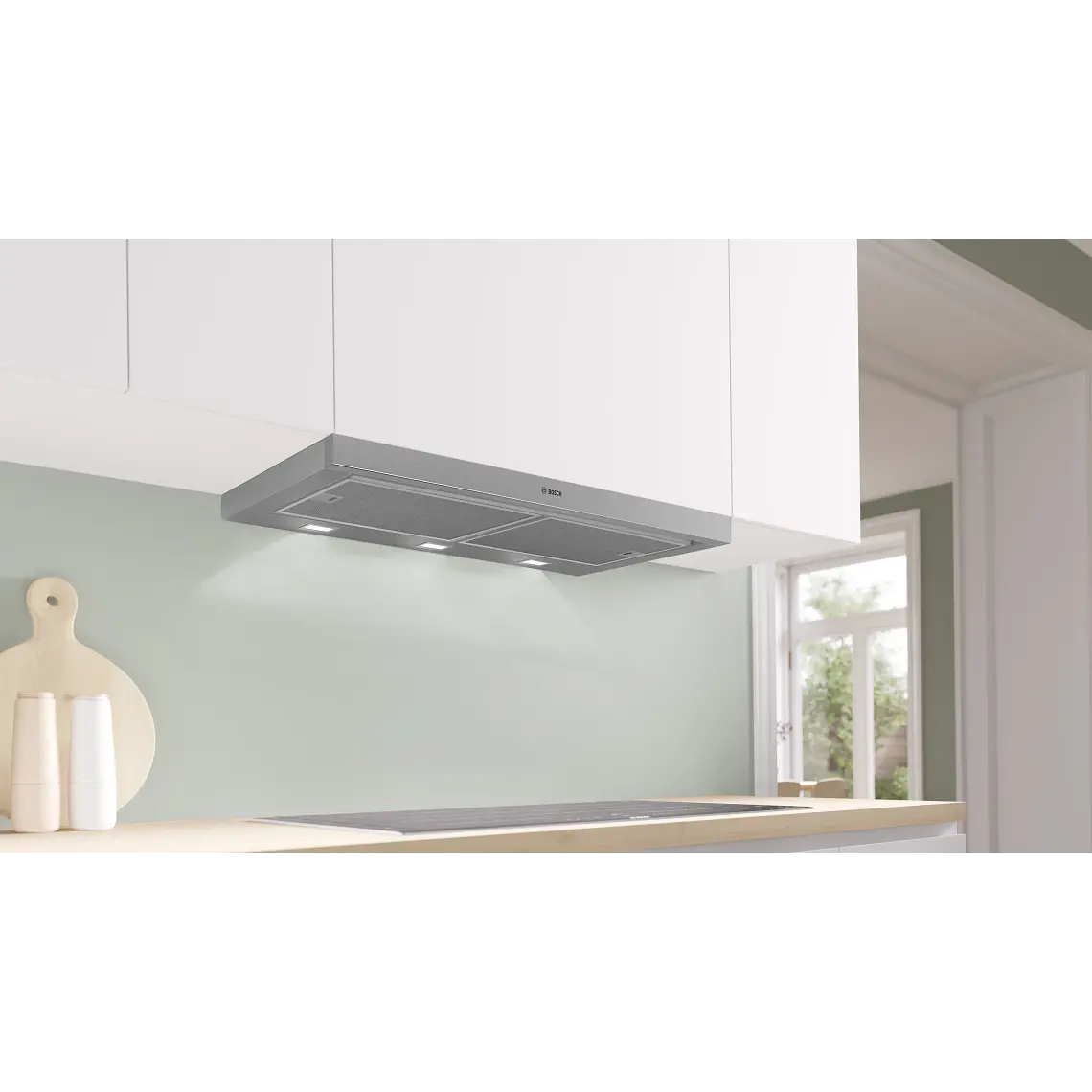 BOSCH Serie 4 Campana telescópica 90 cm Plateado · DFS097A51 3