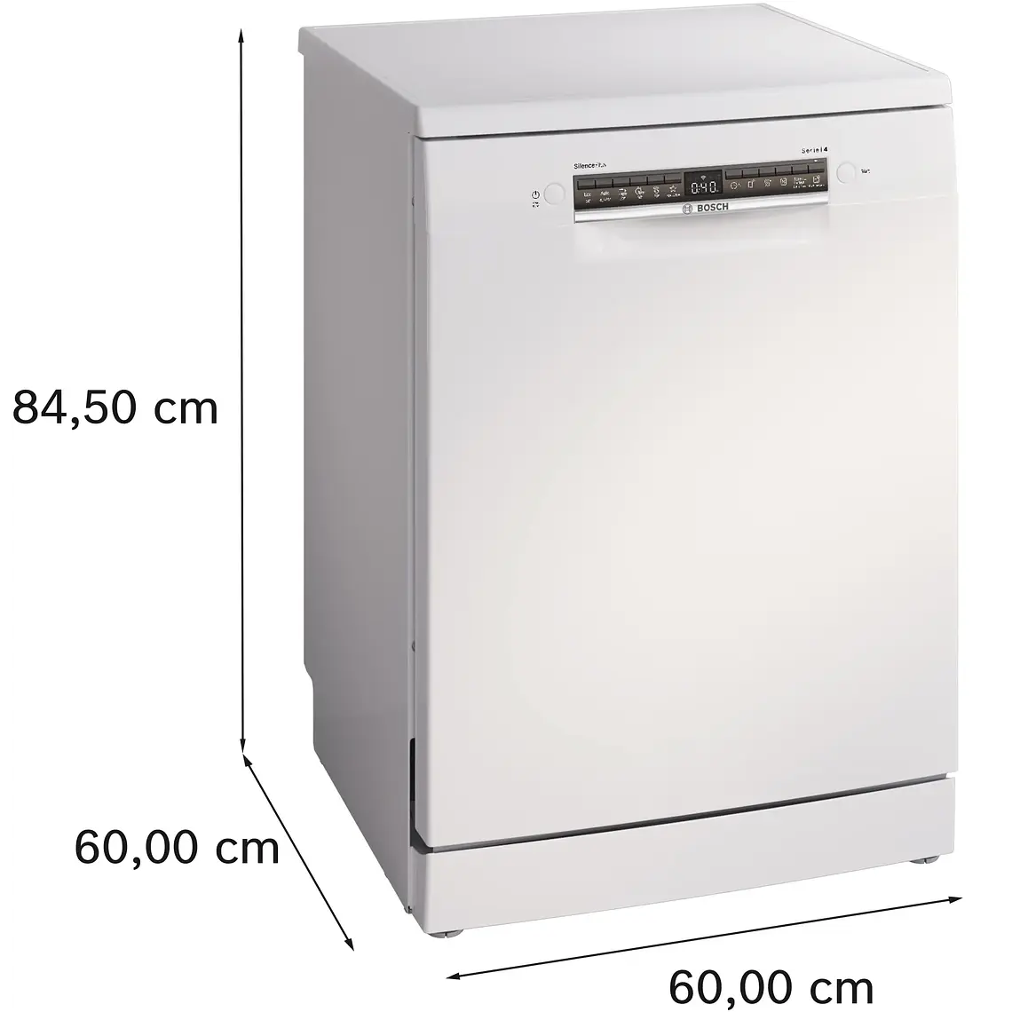 Bosch Serie 4 Lavaplatos de libre instalación 60 cm Blanco · SMS4ECW28E 4