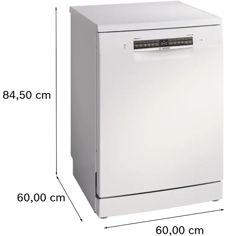 Bosch Serie 4 Lavaplatos de libre instalación 60 cm Blanco · SMS4ECW28E 4