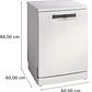 Bosch Serie 4 Lavaplatos de libre instalación 60 cm Blanco · SMS4ECW28E - Miniatura 4