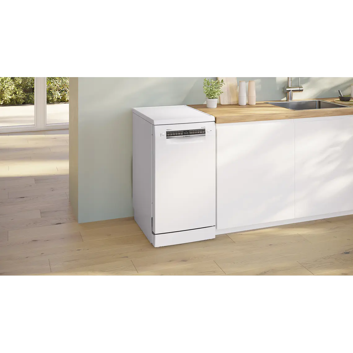 Bosch Serie 4 Lavaplatos de libre instalación 45 cm Blanco · SPS4HMW13E 2