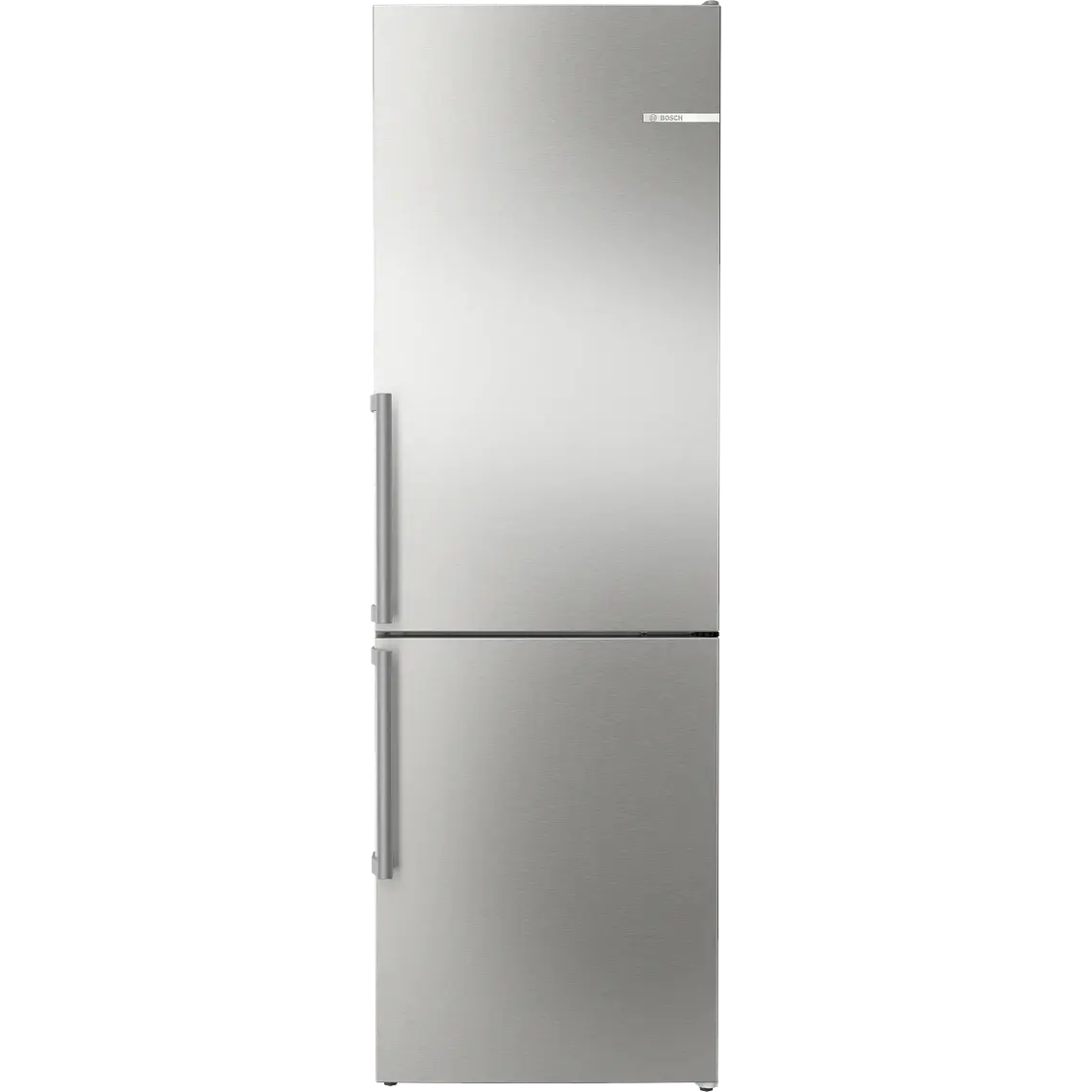 Bosch Serie 4 Refrigerador combinado de libre instalación 186 x 60 cm Acero inoxidable · KGN36VIBT 1