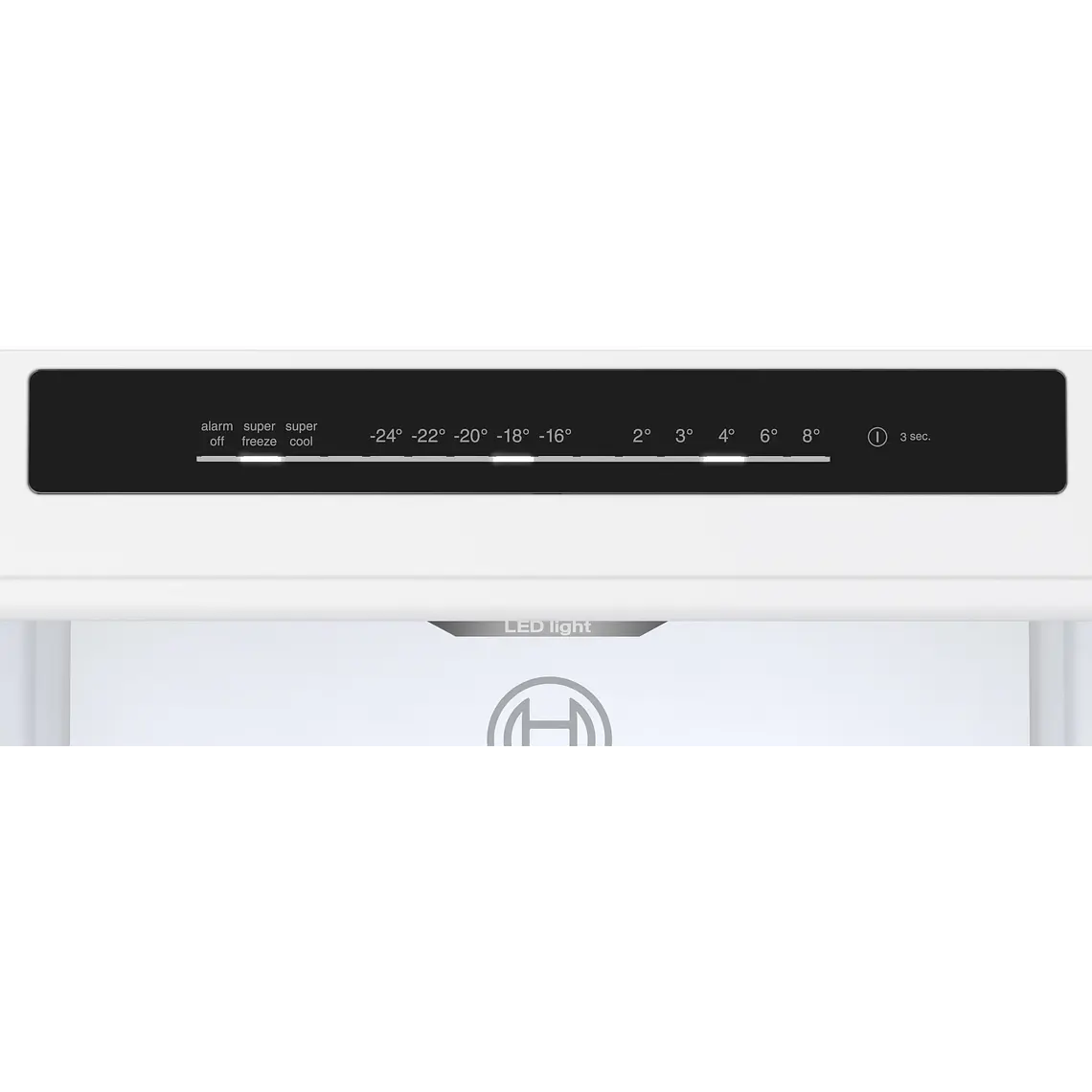 Bosch Serie 4 Refrigerador combinado de libre instalación 186 x 60 cm Acero inoxidable · KGN36VIBT 4