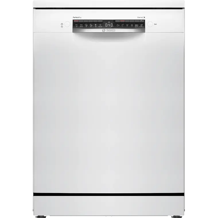 Bosch Serie 6 Lavaplatos de libre instalación 60 cm Blanco · SMS6ZCW10E 1