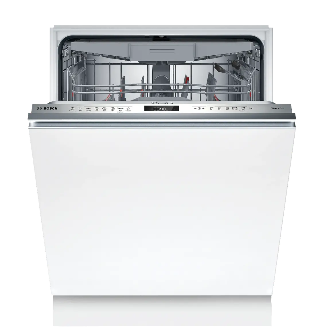Bosch Serie 6 Lavaplatos totalmente integrable 60 cm Puerta deslizante · SMT6ECX21E 1