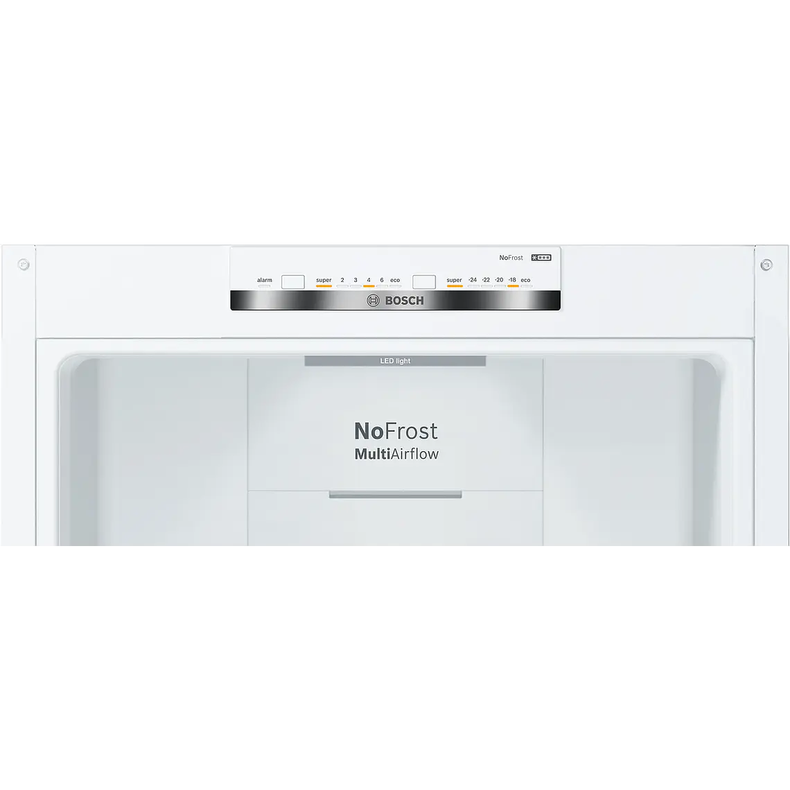 Bosch Serie 4 Refrigerador combinado de libre instalación 186 x 60 cm Blanco, Total NoFrost · KGN362WED 3