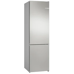 BOSCH Serie 4 Refrigerador combinado de libre instalación 186 x 60 cm Acero inoxidable · KGN36VIDB