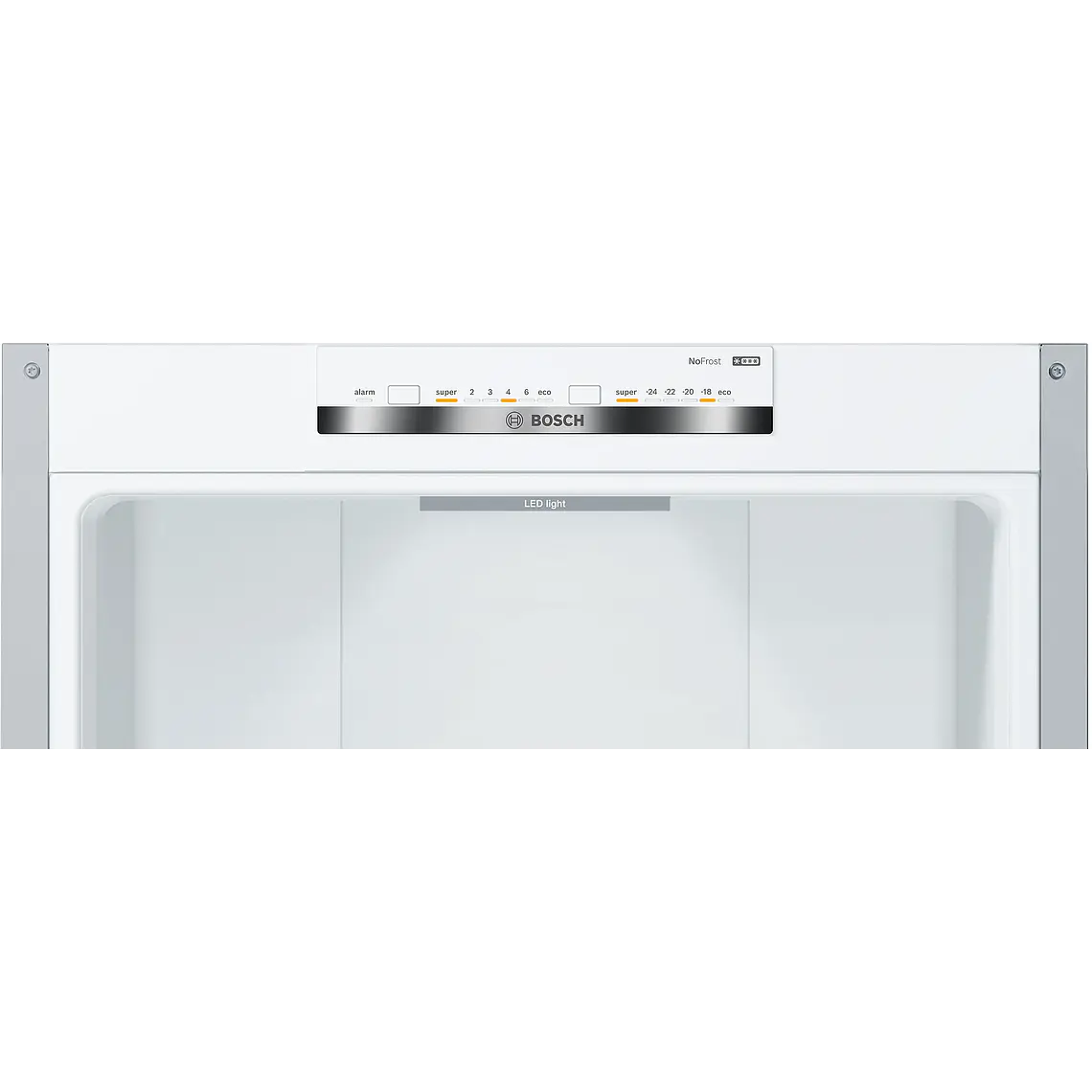 Bosch Serie 4 Refrigerador combinado de libre instalación 186 x 60 cm Acero inoxidable · KGN36VIED 3
