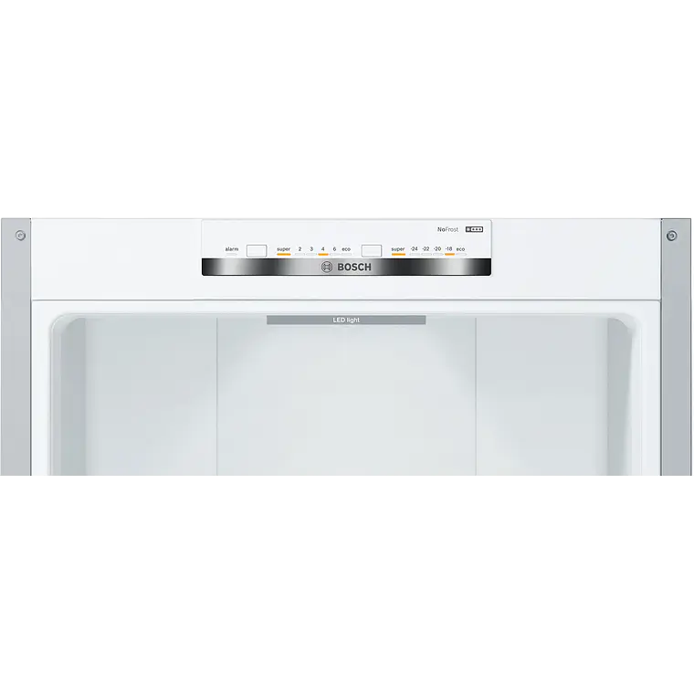 Bosch Serie 4 Refrigerador combinado de libre instalación 186 x 60 cm Acero inoxidable · KGN36VIED 3