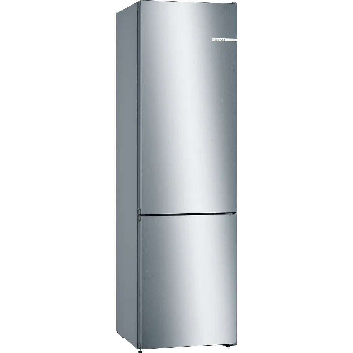 Bosch Serie 4 Refrigerador combinado de libre instalación 186 x 60 cm Acero mate antihuellas · KGN36VLDB 1