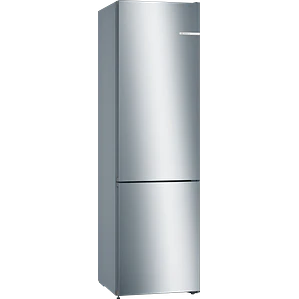 BOSCH Serie 4 Refrigerador combinado de libre instalación 186 x 60 cm Acero mate antihuellas · KGN36VLDB